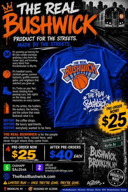 The Real Bushwick Knicks Edition Tee